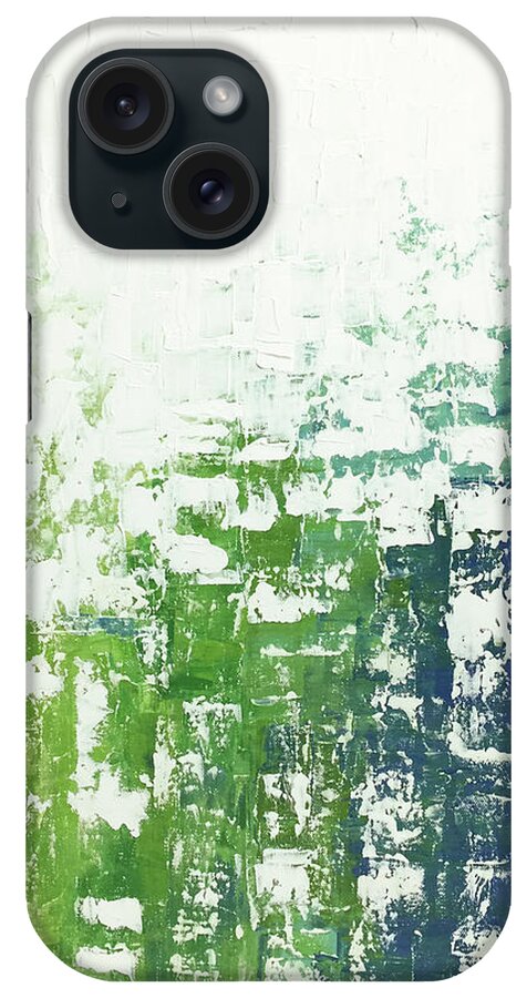 Contemporary iPhone Case featuring the painting Chill by Linda Bailey