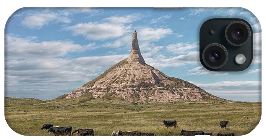 Chimney Rock iPhone Case featuring the photograph Chimney Rock by Susan Rissi Tregoning