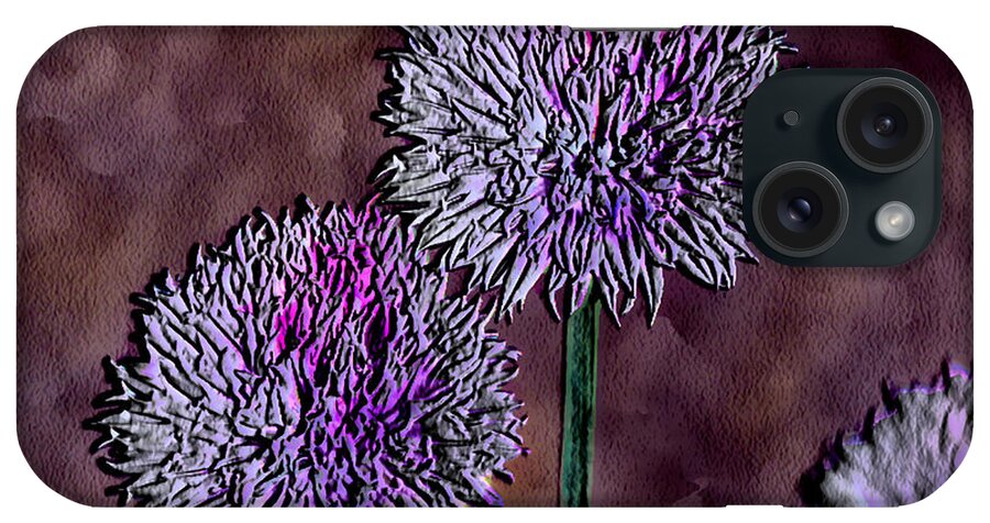 Ebsq iPhone Case featuring the photograph Chives by Dee Flouton