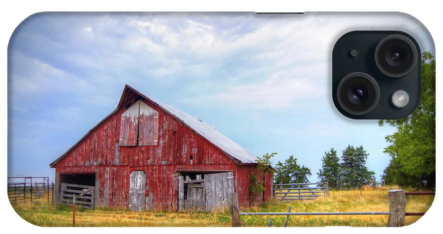 Barn iPhone Case featuring the photograph Christian School Road Barn by Cricket Hackmann