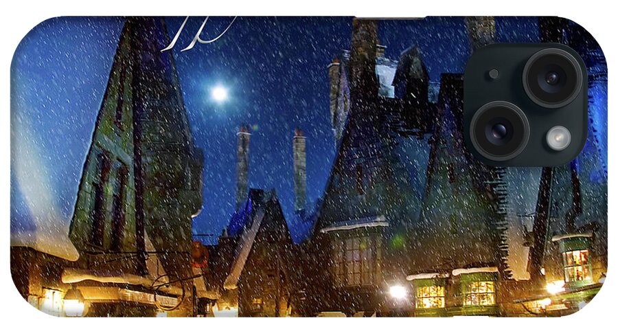 Harry Potter iPhone Case featuring the photograph Christmas at Hogsmeade by Mark Andrew Thomas