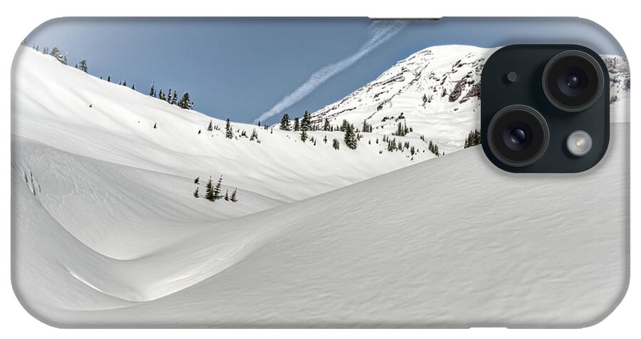 Mount Rainier iPhone Case featuring the photograph Christmas Card by Judi Kubes