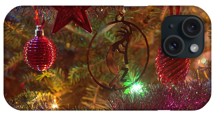 Christmas iPhone Case featuring the photograph Christmas ornaments by Agnes Caruso