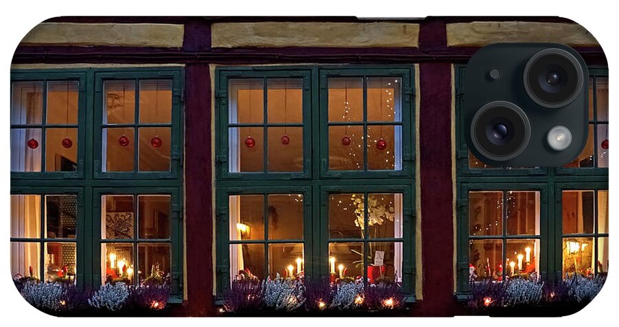 Window iPhone Case featuring the photograph Christmas Windows - 365-276 by Inge Riis McDonald