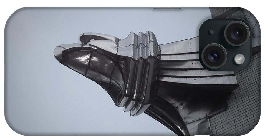  iPhone Case featuring the photograph Chrysler Building Detail by Naxart Studio