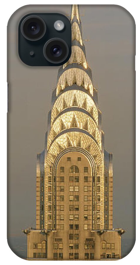 Photography iPhone Case featuring the photograph Chrysler Building New York Ny by Panoramic Images