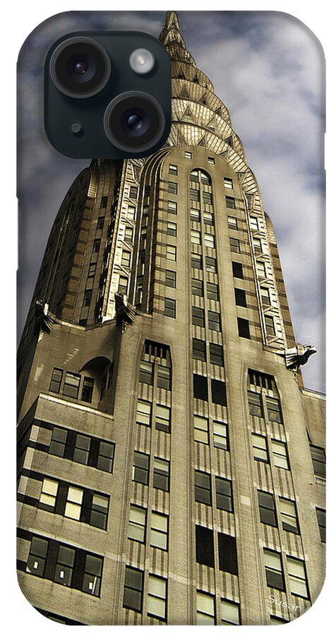 Chrysler Building iPhone Case featuring the photograph Chrysler Castle by Susan Bandy