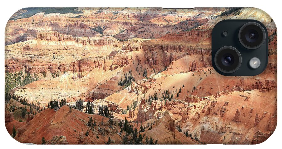 Cedar Breaks iPhone Case featuring the photograph Circle of Painted Cliffs by Donna Kennedy