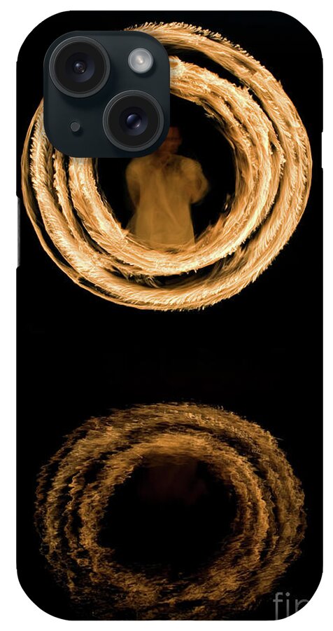 Flame iPhone Case featuring the photograph Circles of Fire by Tim Gainey