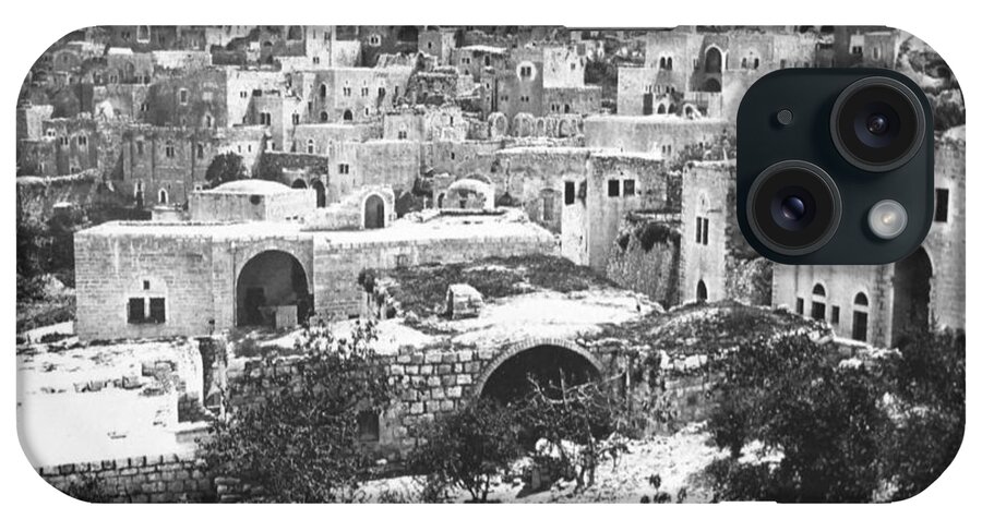 Bethlehem iPhone Case featuring the photograph City of David Bethlehem by Munir Alawi