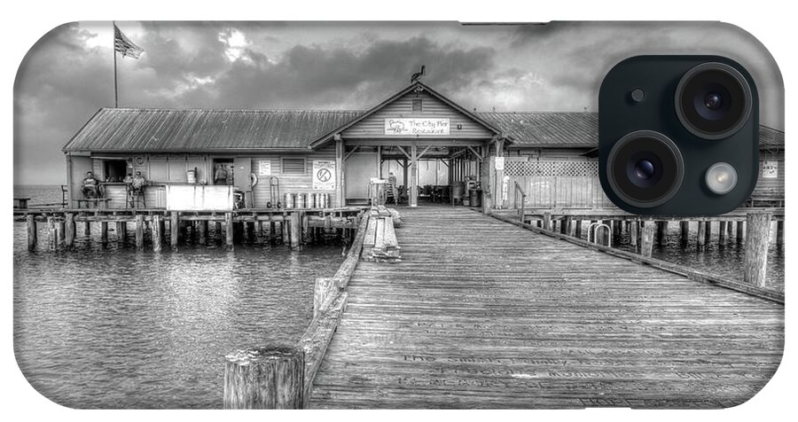 Florida iPhone Case featuring the photograph City Pier Anna Maria Island by Paul Schultz