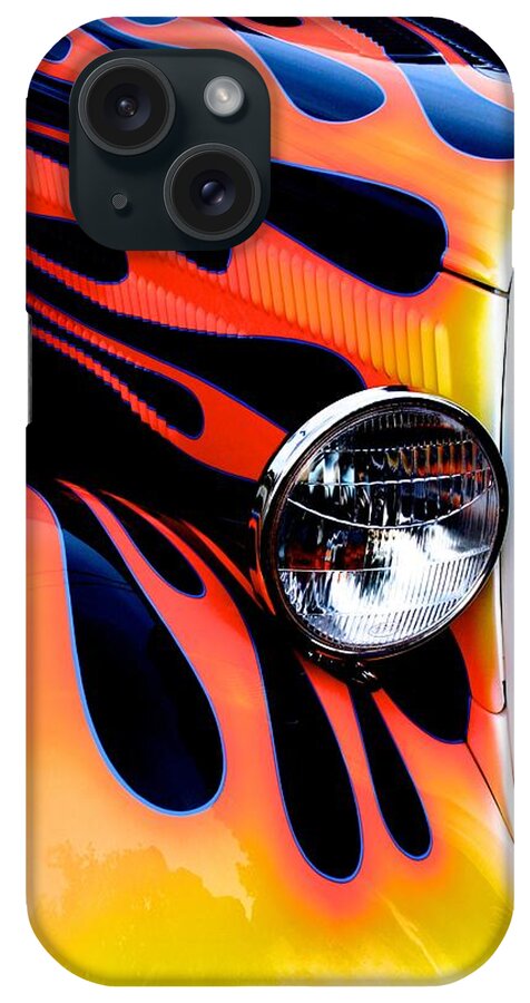 Cars iPhone Case featuring the photograph Classic Car Paint Upgrade by Polly Castor