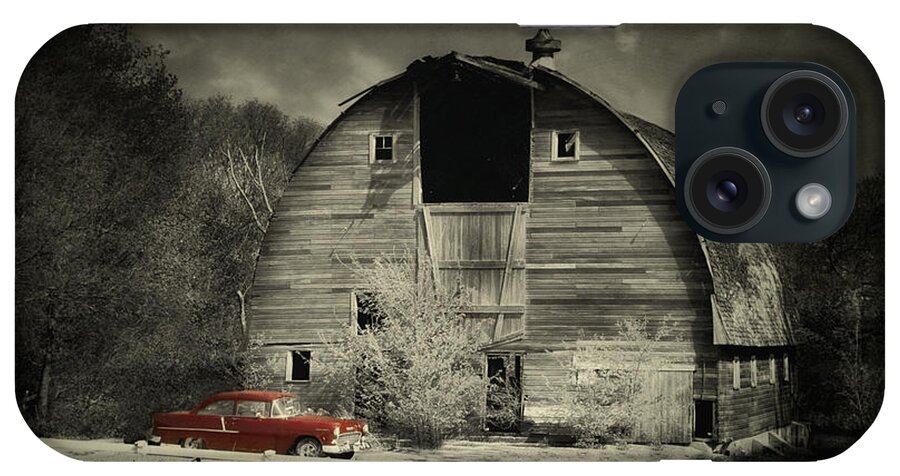 Barn iPhone Case featuring the photograph Classic Chevrolet by Julie Hamilton