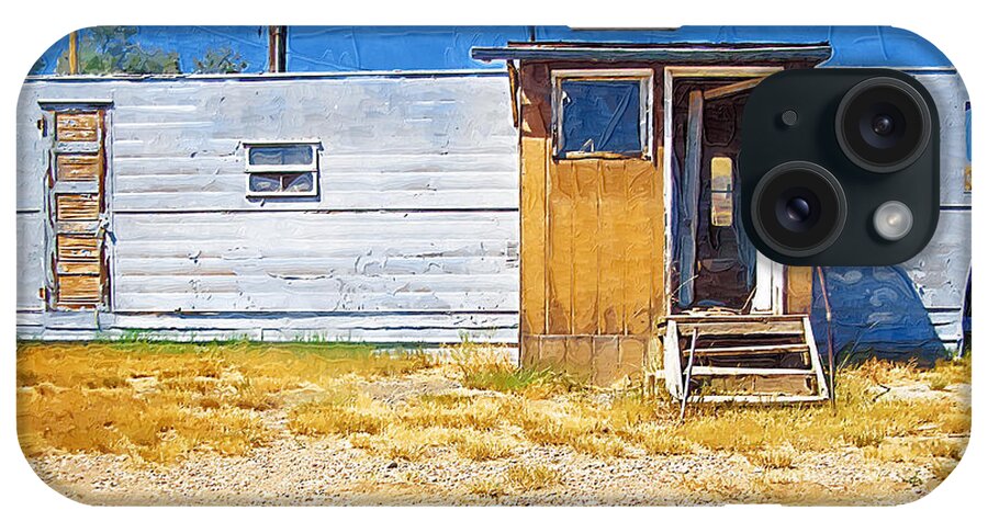 Window iPhone Case featuring the photograph Classic Trailer by Susan Kinney