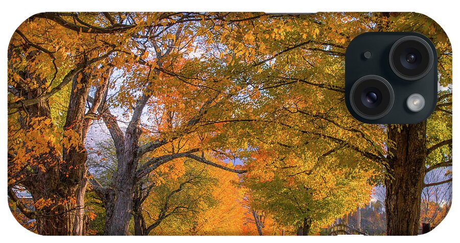 Autumn iPhone Case featuring the photograph Classic Vermont Fall by Tim Kirchoff