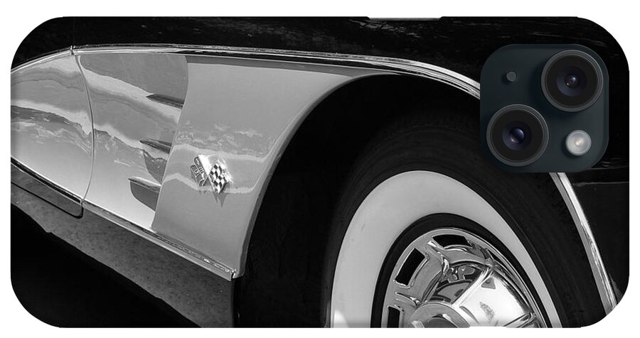 Corvette iPhone Case featuring the photograph Classic Vette by Jeff Lowe
