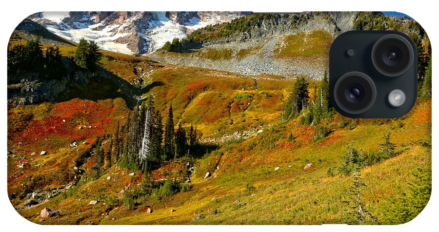 Paradise Meadows iPhone Case featuring the photograph Clear SKies Over Paradise Meadows by Adam Jewell