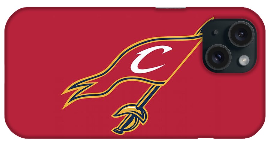 Cleveland Cavaliers iPhone Case featuring the digital art Cleveland Cavaliers by Maye Loeser