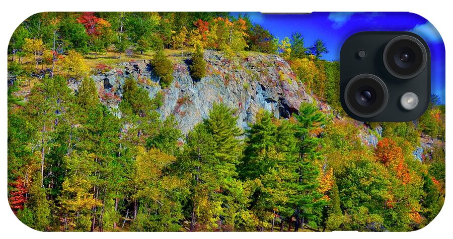 Cliff iPhone Case featuring the photograph Cliff of Color by John Fabina