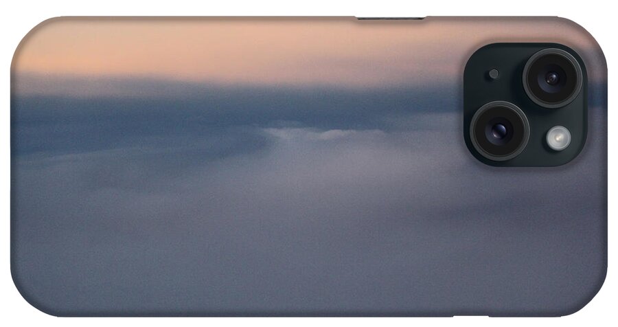Photograph; Giclee iPhone Case featuring the photograph Cloud Abstract by Suzanne Gaff