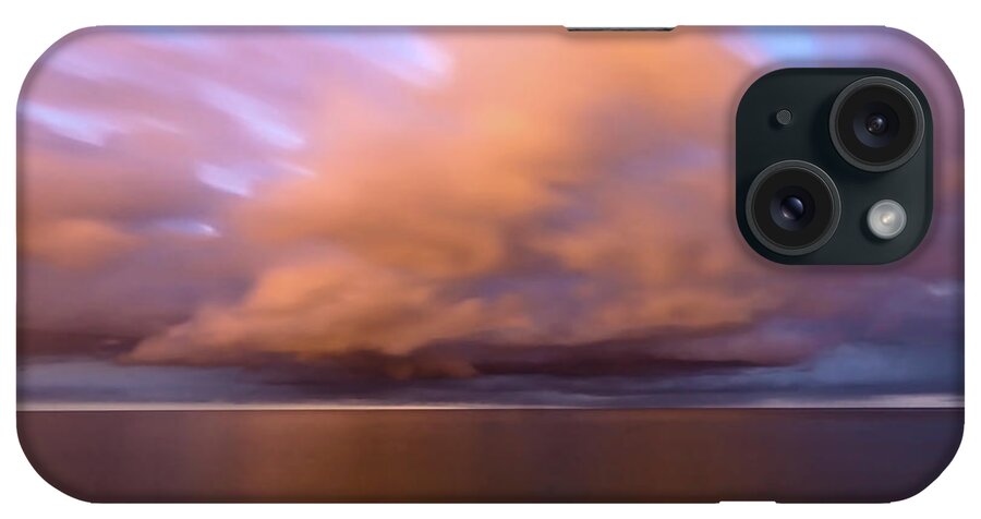 Clouds iPhone Case featuring the photograph Cloud motion at dawn by Sven Brogren