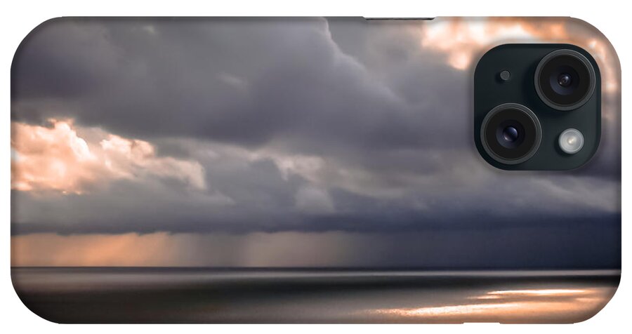 Cloud Waterscapes iPhone Case featuring the photograph Cloud Symphony by Karen Wiles