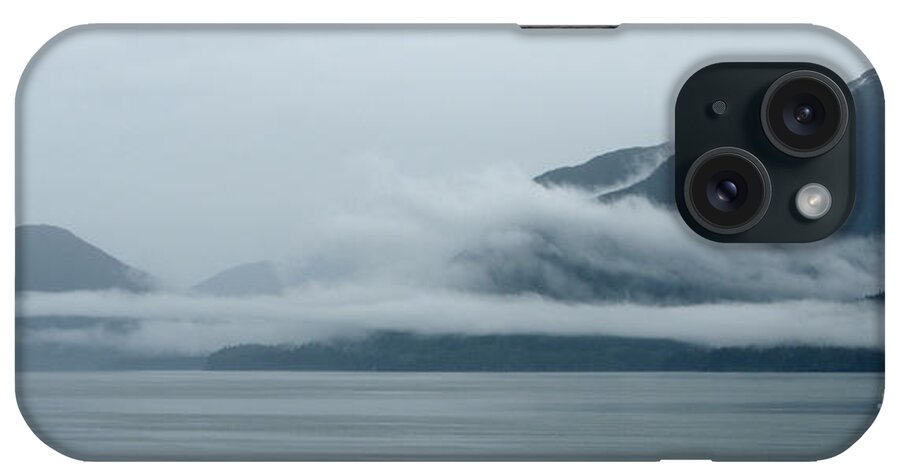 Rick Bures iPhone Case featuring the photograph Cloud-wreathed Coastline Inside Passage Alaska by Rick Bures