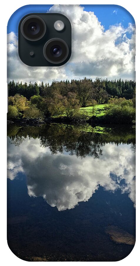 Betws-y-coed iPhone Case featuring the photograph Clouded Visions by Geoff Smith