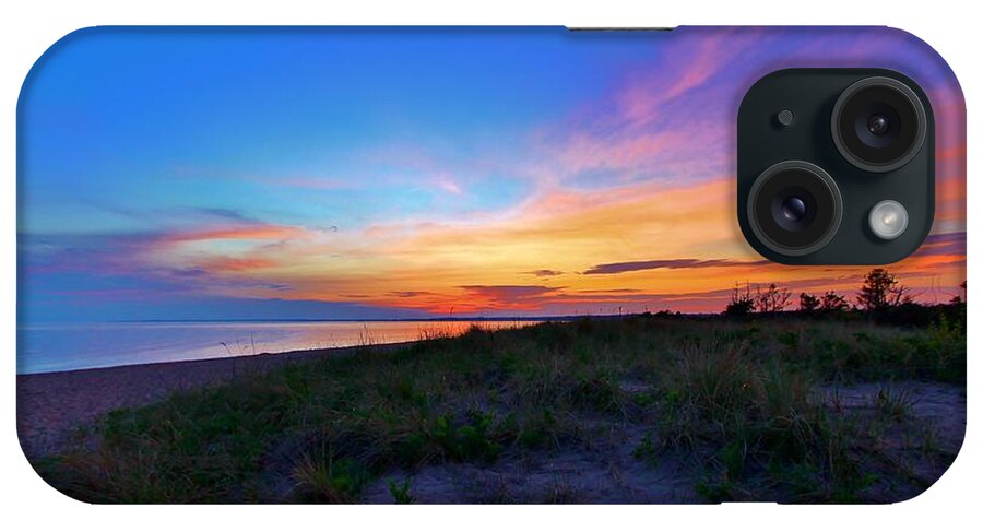 Sunset iPhone Case featuring the photograph Clouds of Color by Catie Canetti