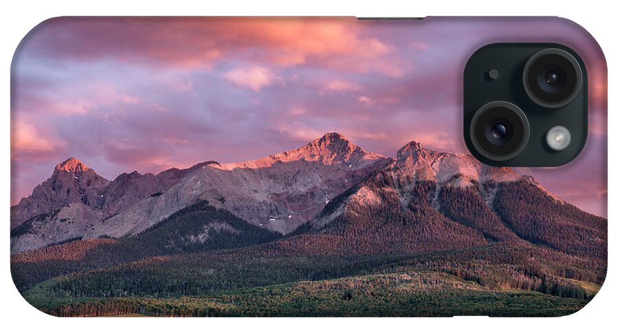 Sunset iPhone Case featuring the photograph Clouds Over Hayden At Sunset by Denise Bush