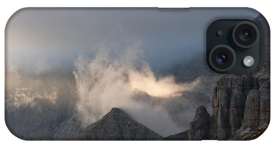 Montagna iPhone Case featuring the photograph Clouds Sunset by Marco Missiaja