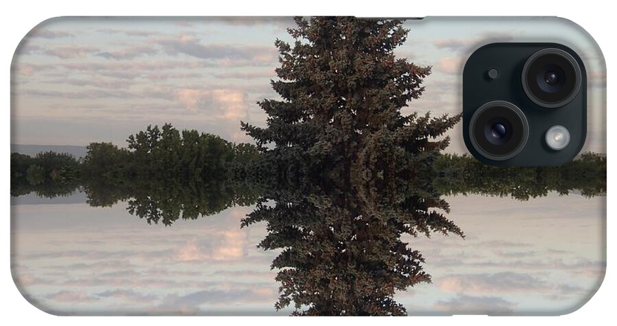 Nepa iPhone Case featuring the photograph Clouds Up and Down by Christina Verdgeline