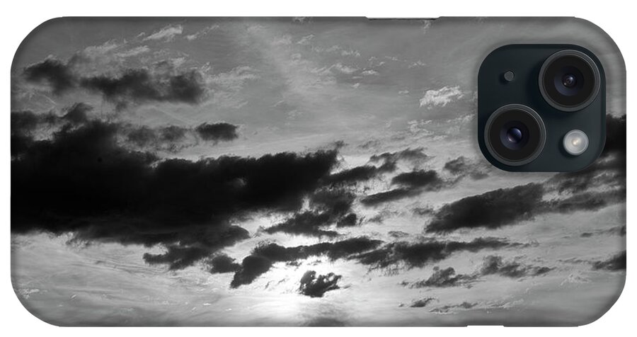Atmosphere iPhone Case featuring the photograph Cloudscape XXI BW by David Gordon