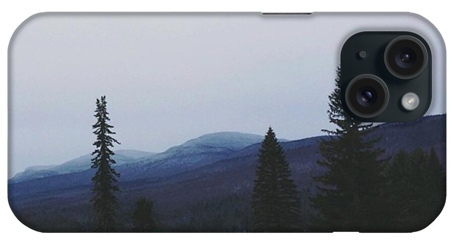 Newhampshire iPhone Case featuring the photograph Cloudy New Hampshire Mountains. Perfect by Cameron Bushong