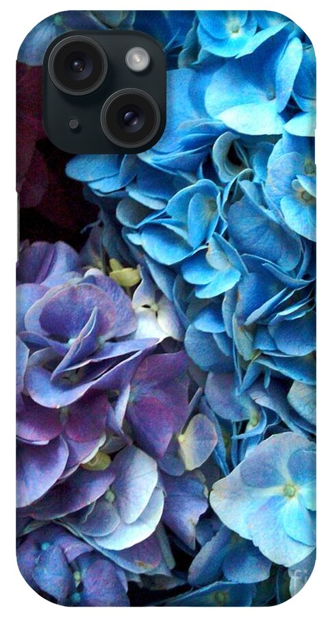 Flowers iPhone Case featuring the photograph Cluster Of Blues by Jody Frankel 