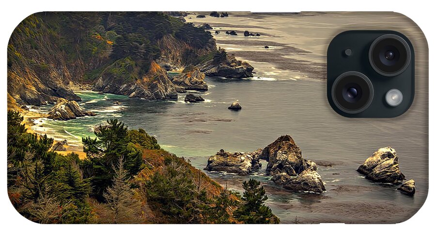 Beach iPhone Case featuring the photograph Coast Line by Maria Coulson