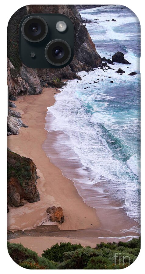 Big Sur iPhone 15 Case featuring the photograph Coastal View at Big Sur by Charlene Mitchell