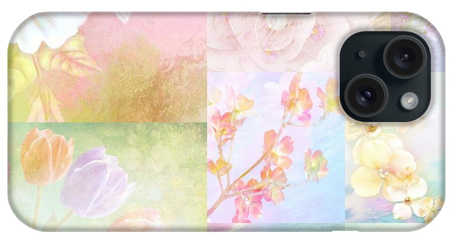 Art iPhone Case featuring the digital art Collage-7 by Nina Bradica