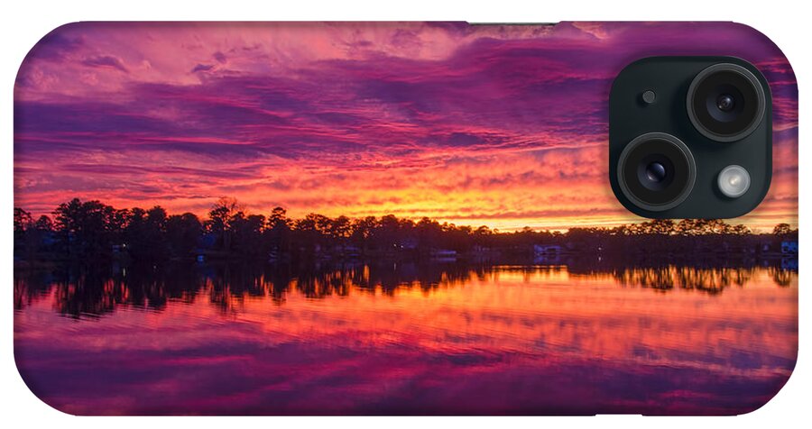 Sunset iPhone Case featuring the photograph Color Explosion Sunset by Beth Venner