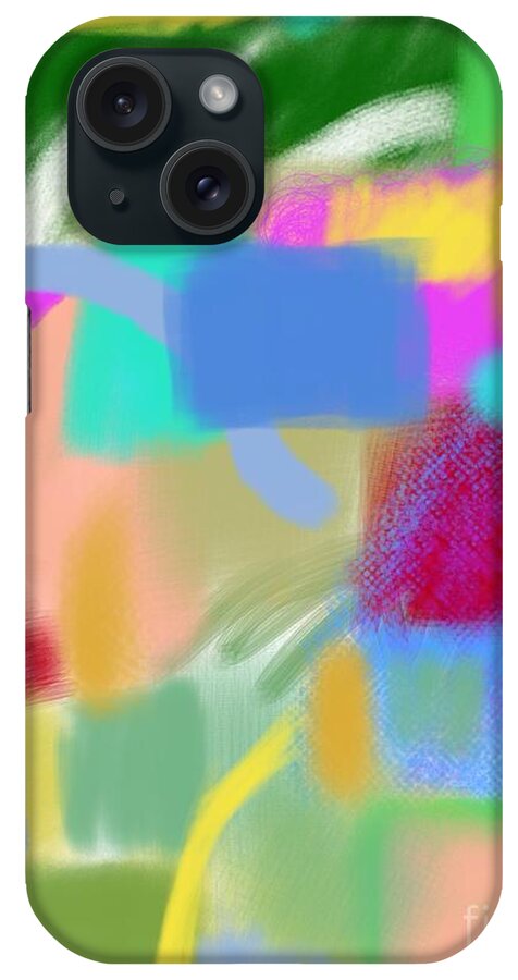 Color iPhone Case featuring the digital art Color Field by Joe Roache