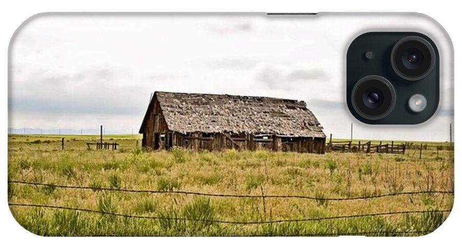 Backroads iPhone Case featuring the photograph Colorado Barn #denver #colorado #barn by Scott Pellegrin