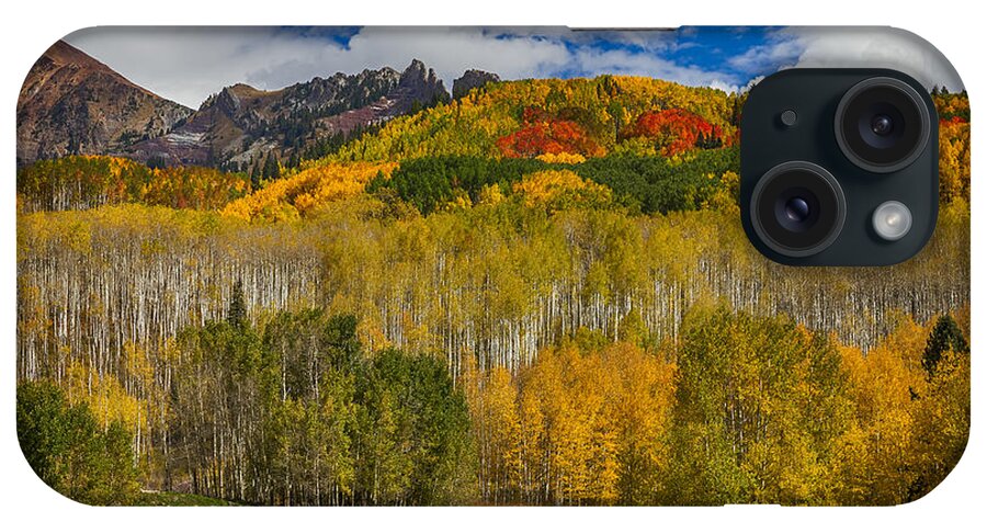 Colorado iPhone Case featuring the photograph Colorado Kebler Pass Fall Beauty by James BO Insogna