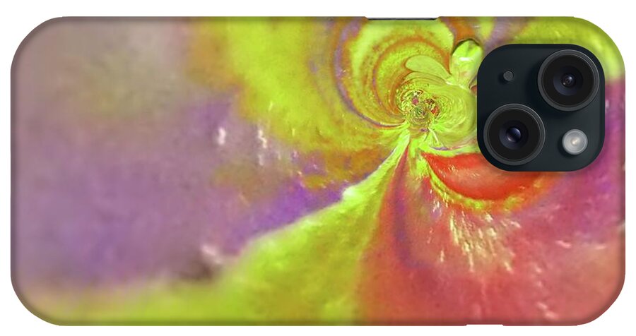 Abstract iPhone Case featuring the photograph Colored Abstract by Jeff Swan