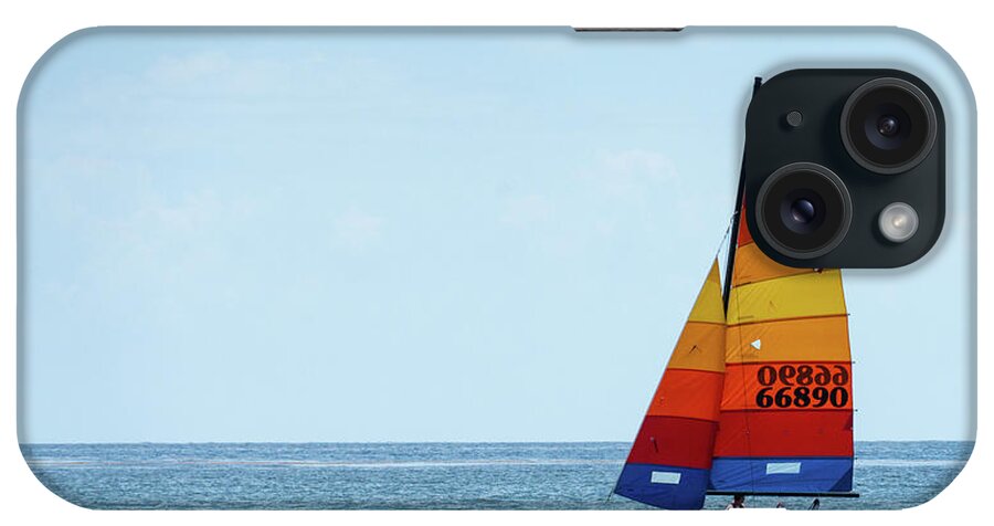 Florida iPhone Case featuring the photograph Colorful Catamaran 5 Delray Beach Florida by Lawrence S Richardson Jr