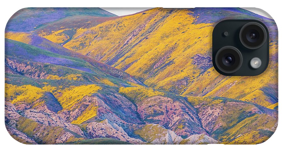 California iPhone Case featuring the photograph Colorful Hills at Sunset by Marc Crumpler