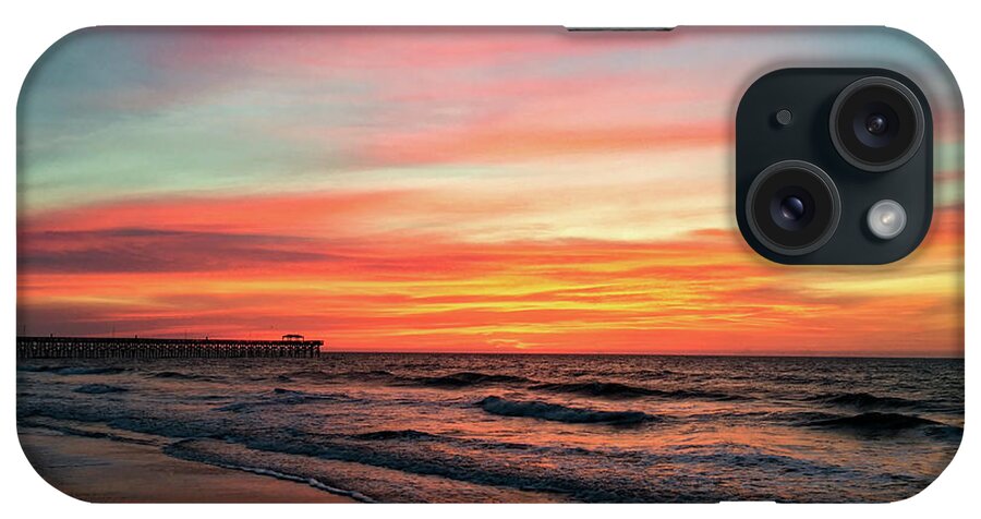Sunrise iPhone Case featuring the photograph Colorful sky before dawn by Matt Sexton