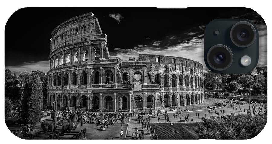 Ancient iPhone Case featuring the photograph Colosseum by James Billings