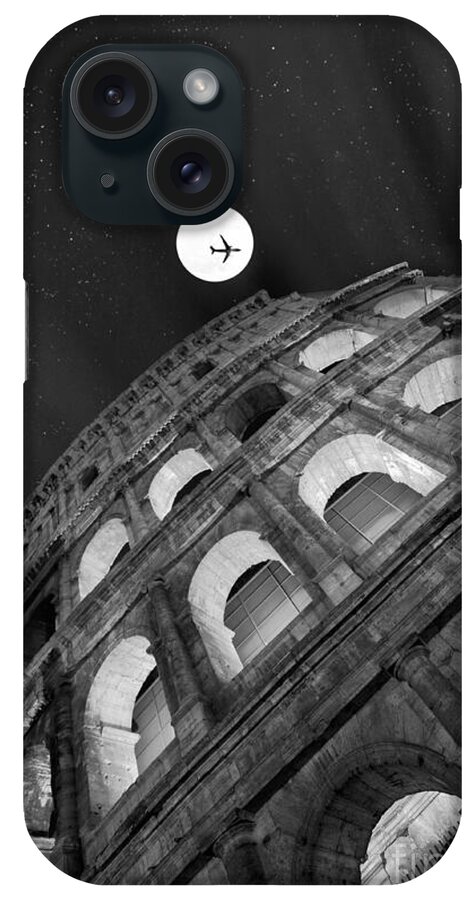 Colosseo iPhone Case featuring the photograph Colosseum Panorama by Stefano Senise