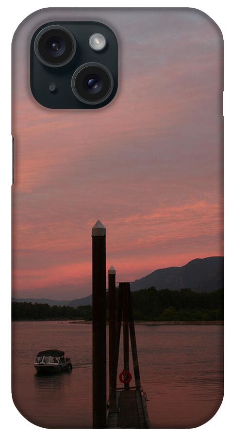 Columbia iPhone Case featuring the photograph Columbia Dusk by Dylan Punke