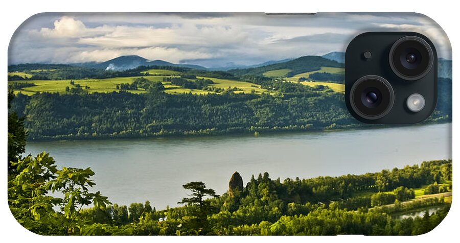 Scenic iPhone Case featuring the photograph Columbia Gorge Scenic Area by Albert Seger
